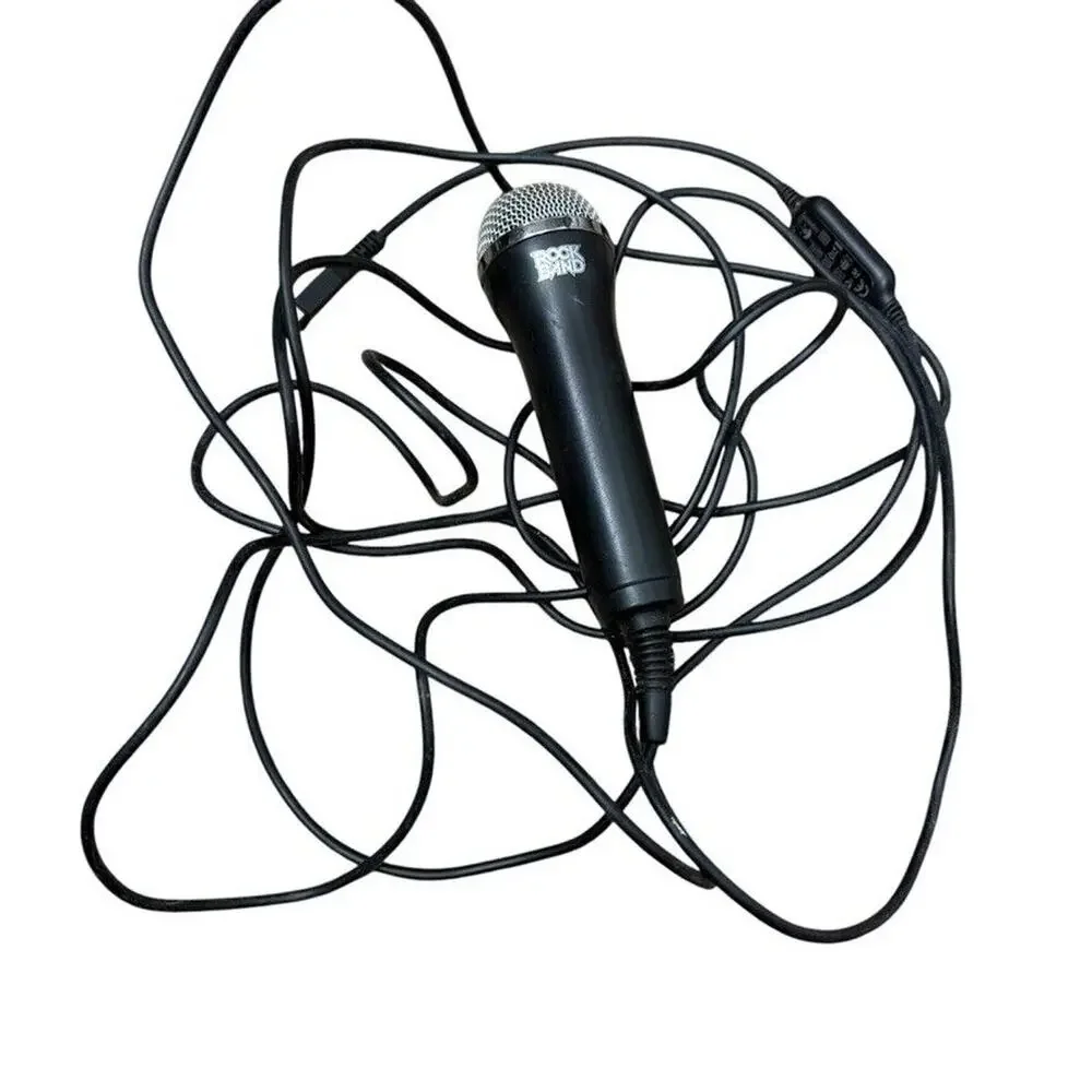 Rock Band USB Microphone PS2, PS3, PS4 Xbox 360 Untested Used
